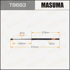 MASUMA T8683 Амортизатор капота