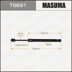 MASUMA T8691 Амортизатор крышки багажника