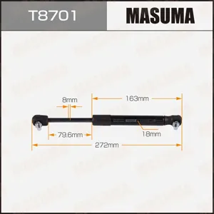 MASUMA T8701 Амортизатор капота