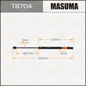 MASUMA T8704 Амортизатор капота