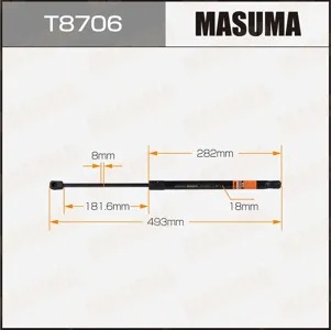 MASUMA T8706 Амортизатор крышки багажника
