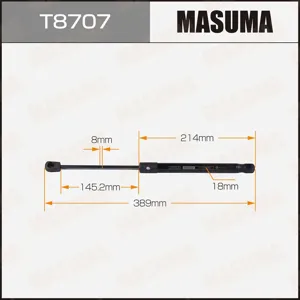 MASUMA T8707 Амортизатор капота