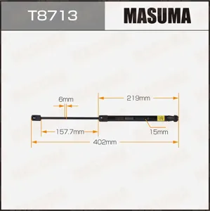MASUMA T8713 Амортизатор крышки багажника
