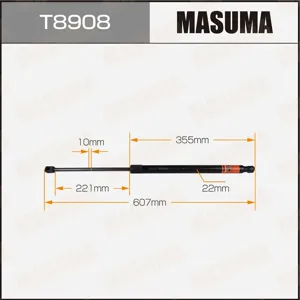 MASUMA T8908 Амортизатор крышки багажника