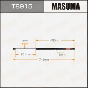 MASUMA T8915 Амортизатор капота