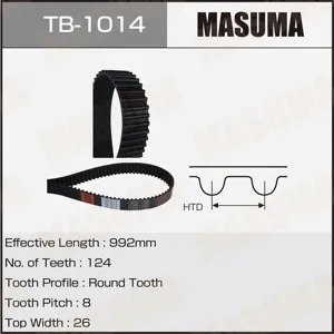 MASUMA TB1014 Ремень ГРМ