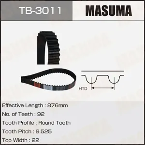 MASUMA TB3011 Ремень ГРМ
