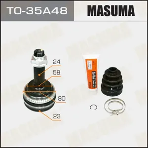 MASUMA TO35A48 Шрус наружный к-кт Toyota Yaris 1.3 16V 99>