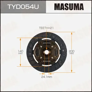MASUMA TYD054U Диск сцепления