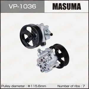 MASUMA VP1036 Насос гидроусилителя руля (ГУР)