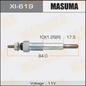 MASUMA XI619 Свеча накаливания