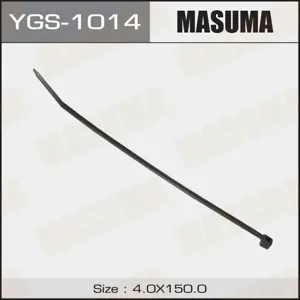 MASUMA YGS1014 Хомут пластиковый MASUMA черный 4х150      (уп.100шт)