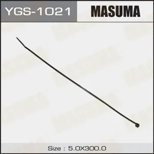 MASUMA YGS1021 Хомуты (черные 5х300) (мин.100 шт.)