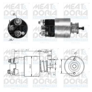 MEAT&DORIA 46317 Втягивающее реле стартера