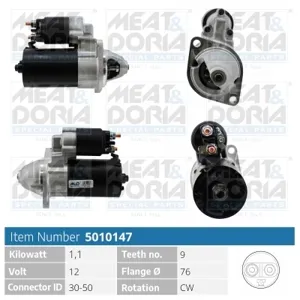 MEAT&DORIA 5010147 Стартер