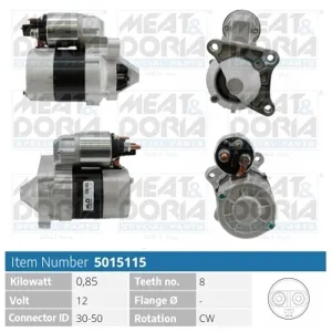 MEAT&DORIA 5015115 Стартер