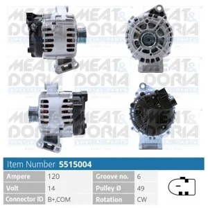 MEAT&DORIA 5515004 Генератор