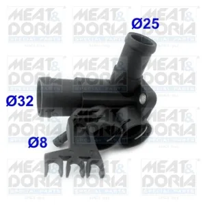 MEAT&DORIA 93546 Фланец охлаждающей жидкости