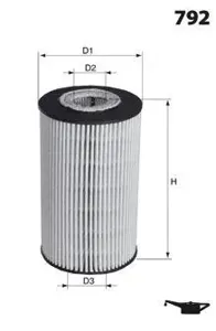 MECAFILTER ELH4452 Фильтр масляный