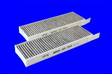 MECAFILTER JKR7234 Фильтр салона Citroen C4, Berlingo Peugeot 3008, 5008, Partner 2006=> с актив.углем