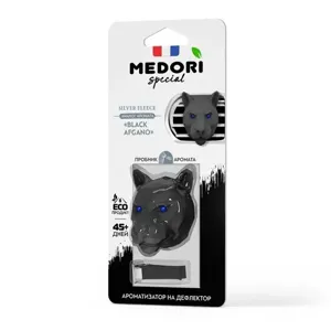 MEDORI TC2037 Ароматизатор на дефлектор керамика ПАНТЕРА 3D Silver Fleece (Nasomatto-Black Afgano) 36г MEDORI