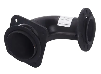 MEGAPOWER 12012002 Патрубок Kamaz -ЕВРО приемный короткий (под 8 шпилек)