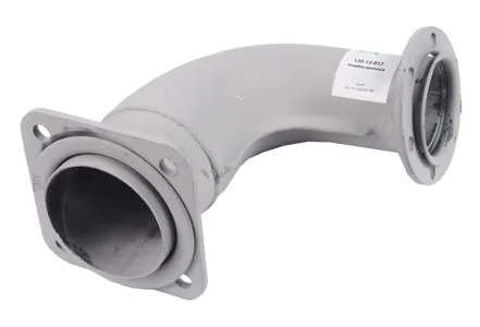 MEGAPOWER 12012017 Патрубок Kamaz -ЕВРО приемный левый (под 6 шпилек)