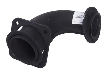 MEGAPOWER 12012018 Патрубок Kamaz -ЕВРО приемный левый (под 6 шпилек)