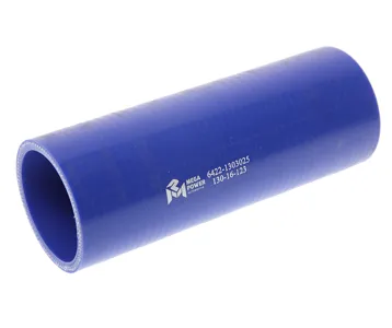 MEGAPOWER 13016123 Патрубок МАЗ радиатора нижний (L=180мм,d=60) силикон