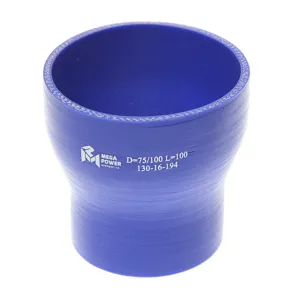 MEGAPOWER 13016194 Патрубок с переходом силикон (L=100мм,d=75100)