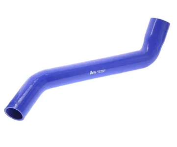 MEGAPOWER 13016205 Патрубок МАЗ радиатора верхний (ЯМЗ-536) синий силикон