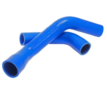 MEGAPOWER 13017005 Патрубок ГАЗ-3302 дв. Cummins после 2012 г. радиатора комплект 2шт. синий силикон