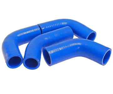 MEGAPOWER 13017011 Патрубок ГАЗ-3302 дв.ЗМЗ-406 ЕВРО-2,3 радиатора комплект 4шт. синий силикон