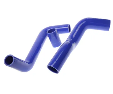 MEGAPOWER 13017036 Патрубок Уаз -3163 Патриот дв.ЗМЗ-409 ЕВРО-2,3 радиатора комплект 3шт. синий силикон