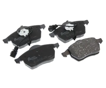 MEGAPOWER 35033155 Колодки торм. AUDI 100 (91-94),А6 (95-97) передние (4шт.) MEGAPOWER