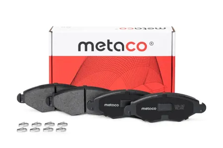 METACO 3000047 Колодки торм. Peugeot 206 01- перед. без ABS