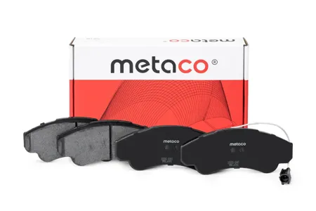 METACO 3000080 Колодки торм. PSA Fiat Jumper Boxer Ducato 02- перед.