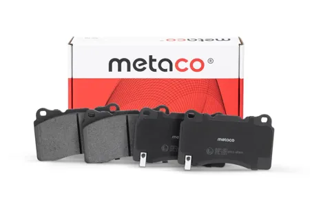 METACO 3000387 Колодки торм.передние Mitsubishi Lancer 96->, Opel Insignia 09->, Subaru Impreza 00-> [131.7*77.3*14.5]