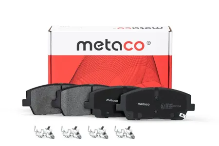 METACO 3000499 Колодки торм.передние Hyundai Santa Fe 2.2-2.4 18> Hyundai Palisade 18->
