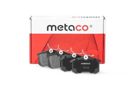 METACO 3010002 Колодки торм. VAG A3 Octavia Golf 4 96- задн.