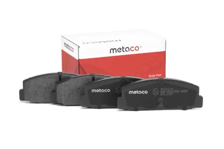 METACO 3010014 Колодки торм.задние Mazda Mazda 6 (GG) (2002-2007), Mazda Mazda 6 (GH) (2007-2012