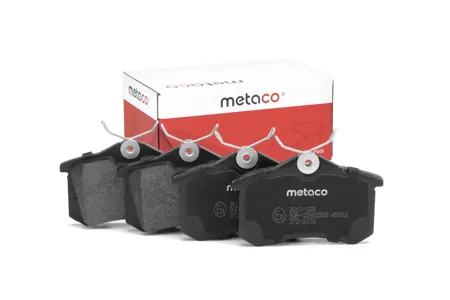 METACO 3010028 Колодки торм.задние к-кт