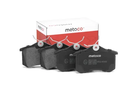 METACO 3010046 Колодки торм.задние , комплект