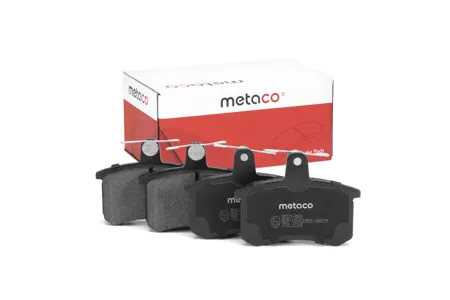 METACO 3010053 Колодки торм.задние Alfa Romeo 164 (164) 0187-1098, Audi 100 (44, 44Q, C3) 0882-0791-
