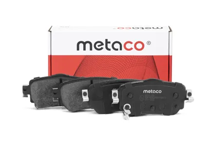 METACO 3010185 Колодки торм. Nissan Qashqai X-Trail 14- задн.LowMetallic
