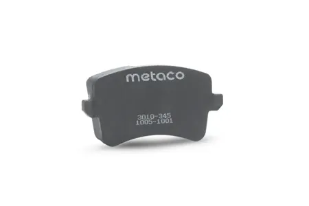 METACO 3010345 Колодки тормозные AUDI A8 11- задн.