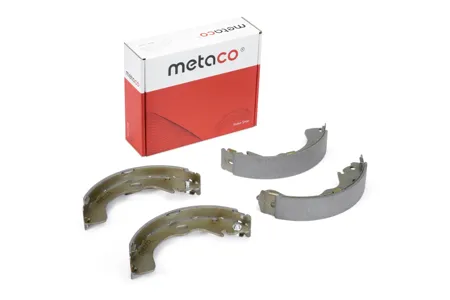 METACO 3020022 Колодки торм барабан. Mazda 626 (97-) 228x43 для Akebono