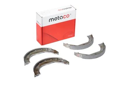 METACO 3030033 Колодки торм барабан. BMW 3 (E46) (98-) стояночного тормоза 185x20 для тс ATE
