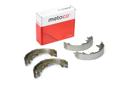 METACO 3030045 Колодки торм барабан. Toyota Land Cruiser Prado (02-), (09-) стояночного тормоза 210x45