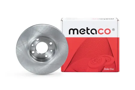 METACO 3050005 Диск тормозной Renault Nissan Note Tiida Logan Megane 06- передн.